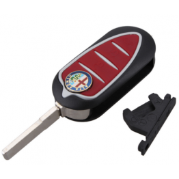 Replacement 3 button key case for Alfa Romeo Mito Giulietta Brera 159