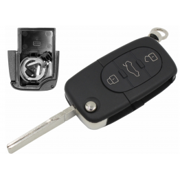 Audi A2 A3 A4 A6 A8 3 Button KEY FOB REMOTE CASE SHELL for Battery 2xCR1620