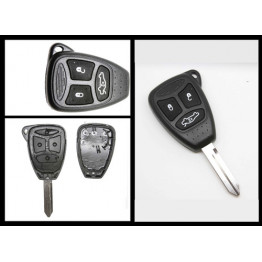 Chrysler Jeep Dodge Key Fob Case 3 Button