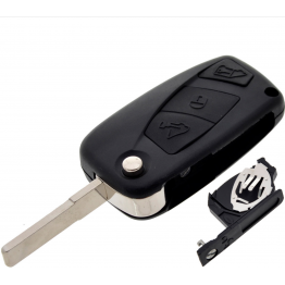 3 Button Flip Remote Key Fob Case For Citroen Relay Van