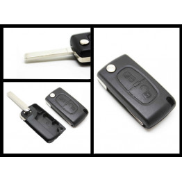 PEUGEOT 107 207 307 406 408 607 Remote Key Shell 2 Button