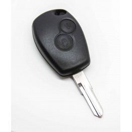 Renault Clio Modus Master Twingo 2 Button remote key FOB shell Blank Blade