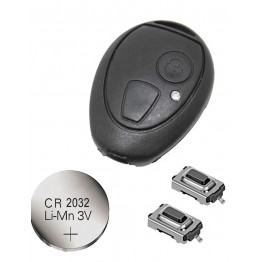 Rover 75 MG ZT ZTT 2 Button Remote key FOB Repair Refurbishment Kit