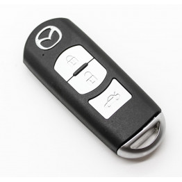 Mazda 3 5 6 CX5 replacement smart remote key with blank blade - case/shell 