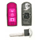 Mazda CX5 CX7 6 4 Button Remote Smart Key Case