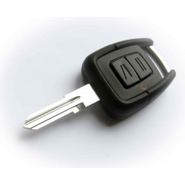 Vauxhall OPEL Vectra Astra Zafira 2 button Remote Key Fob Shell + Blank Blade HU46