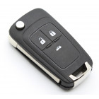 Chevrolet Cruze Aveo 3 Button FOB Remote Key CASE Uncut Blade