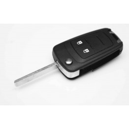 Vauxhall Opel Astra Insignia 2 Button FOB Remote Key CASE Uncut Blade