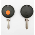 Smart Fortwo 1 Button Remote Key Fob Shell 
