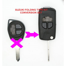 Suzuki Swift Igins Grand Vitara 2 Button CONVERSION Flip Remote Key Fob