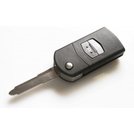 Mazda 2 3 6 RX8 MX5 2 Button Fob Remote Key Case