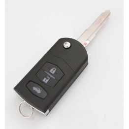 Mazda 2 3  6 RX8 MX5 3 Button FOB Remote Key Case