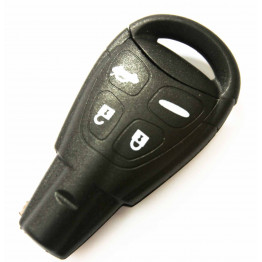 Saab 9-3 Smart Remote Key Case Shell FOB with Blank Blade 