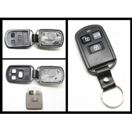 Hyundai Accent Sonata GS300 GS350 3 Button REMOTE FOB SHELL CASE +Rubber Pad